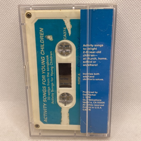 Activity Songs For Young Children Audio Cassette by Alice Painter 1994 Vintage - Picture 3 of 9